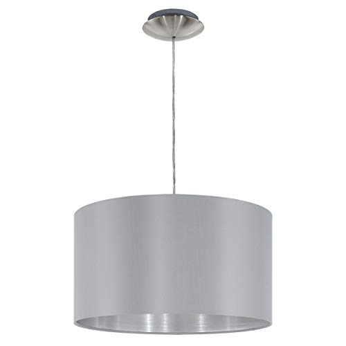 Eglo MASERLO Sospensione, Grigio e Argento