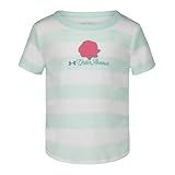 Under Armour Little Girls' UA Rugby Stripe Short Sleeve