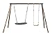 | MASGAMES | Columpio de madera DOBLE PLUS | con asiento plano...