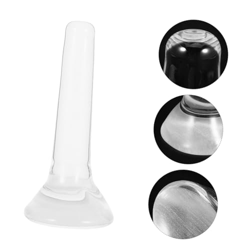 Varilla de molienda cristal para laboratorio con base plana miniatura 7