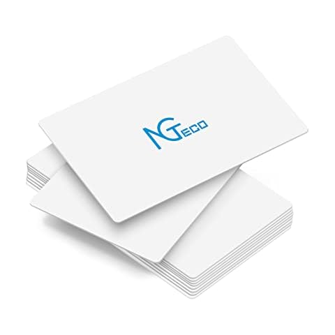 NGTeco 10 PCS RFID Cards for Time Clock TC2 TC1 MB2 MB1 Cover