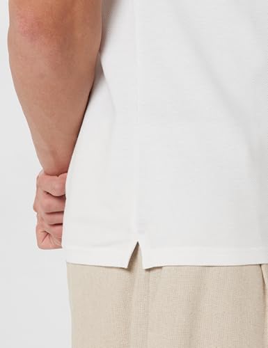 Image of United Colors of Benetton Mens Short Sleeve Solid T-Shirt (Size: M)-23P3T89J5555I101 White