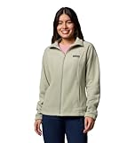 Columbia Womens Benton Springs Full Zip Fleece Jacket, Safari, Small