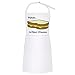Curdesi Adjustable Bib Apron with 2 Pockets Mmm.Grilled Cheese Chef Kitchen Cooking Aprons for Women Men Restaurant BBQ Painting Curdesi Adjustable Bib Apron with 2 Pockets Mmm.Grilled Cheese Chef Kitchen Cooking Aprons for Women Men Restaurant BBQ Painting
