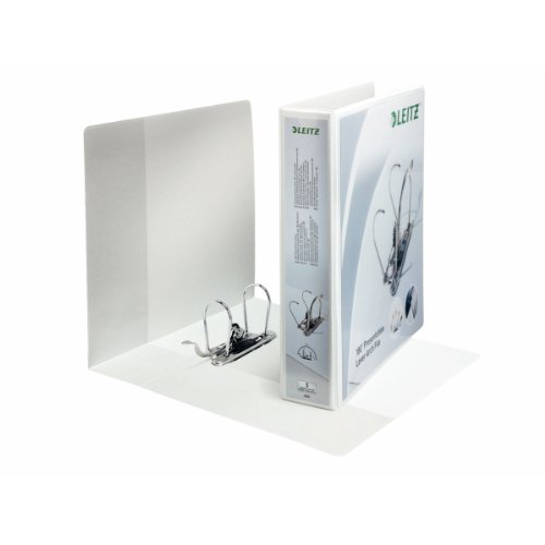Leitz Set di 3 raccoglitori personalizzabile 180 gradi A4 +, dorso di 80 mm Bianco
