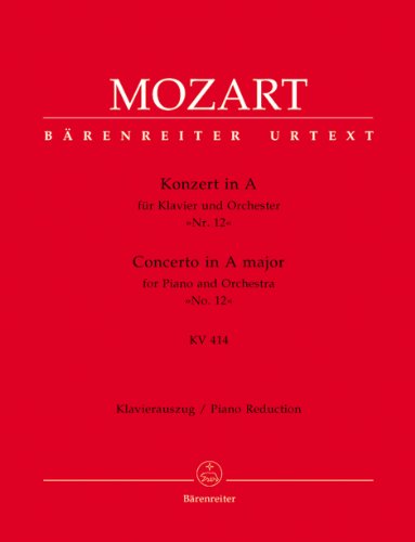 Mozart: Piano Concerto No. 12 in A Major, K. 414