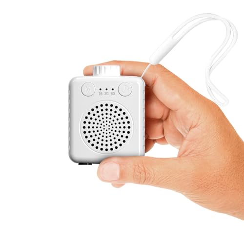 Sleep by Saregama Carvaan - Portable White Noise Player with 20 Soothing Sounds for Better Sleep, Stress Relief, Relax Mind and Body| Rechargable, Auto Timer