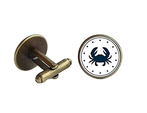 Mancuernillas Cangrejo Náuticas para Hombre