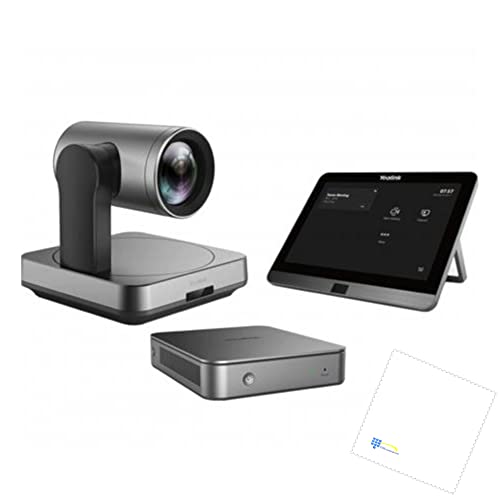 TWA Yealink Bundle of MVC840-C2-000 Teams Room System for Medium to Large Rooms Works with Zoom, RingCentral, Vonage, Connects to PC, Mac, Cell & Softphones with TWAComm Microfiber Cloth