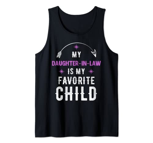 My Daughter In Law Is My Favorite - Camiseta divertida para niños Camiseta sin Mangas
