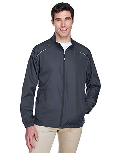 Ash City - Core 365 Men's Tall Motivate Unlined Lightweight Jacket 2XT CARBON