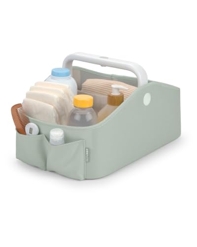 Image of Skip Hop Diaper Caddy Organizer with Touch Sensor Night Light Nursery Style Sage