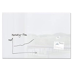 Sigel GL220 Großes Glas-Whiteboard 150x100 cm
