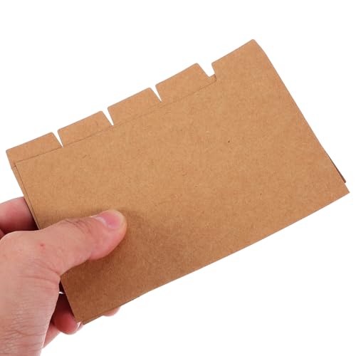 Separadores de papel de índice POPETPOP de 5 hojas para un manejo rápido de documentos 4