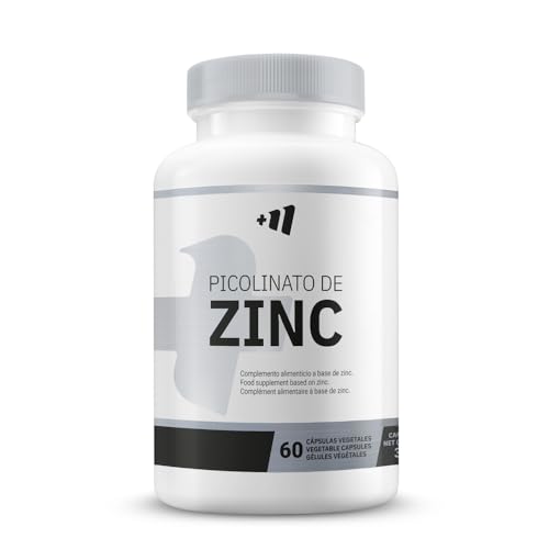 MM Supplements - Picolinato de Zinc 22mg - 60 Cápsulas Vegetales - Normaliza la Tetosterona en Sangre - Fortalece Piel, Cabella y Uñas - Fortalece el Sistema Inmunitario - Alta Biodisponibilidad