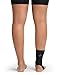 Tommie Copper Core Compression Ankle Sleeve, Unisex, Men & Women, Breathable Support Sleeve for Everyday Joint & Muscle Support - Black, Large
