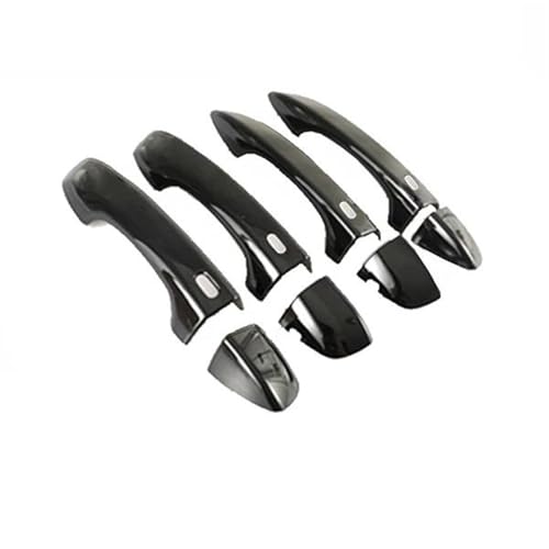 Pegatinas para manija de puerta que protegen y aportan un estilo negro brillante a tu Tiguan