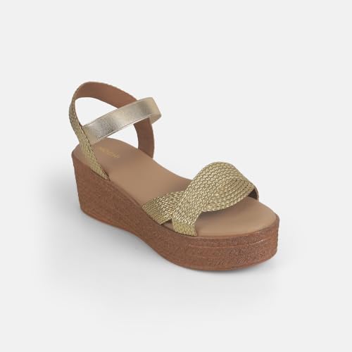 Image of Mochi Women's fashionable Wedge Sandal