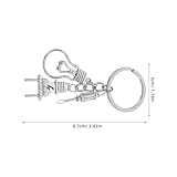 Zoom IMG-1 bestonzon 6 portachiavi in metallo Zoom IMG-1 bestonzon 6 portachiavi in metallo