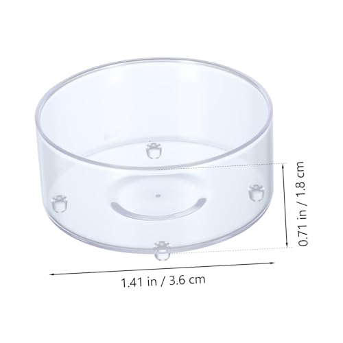 Portavelas de 15 ml de plástico transparente y fáciles de usar para hacer velas de té 3