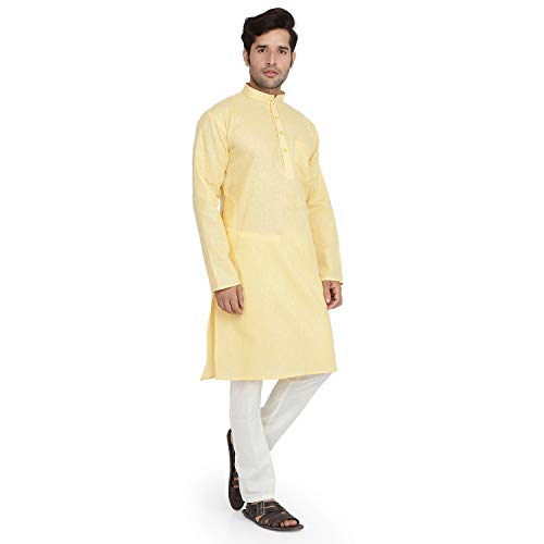 Image of Royal Kurta Mens Cotton Kurta Pyjama Set