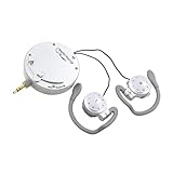 マクサー電機 巻取り式 リトラクタブルステレオヘッドホン コード収納式 1.1m 1個