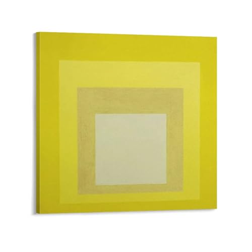 Josef Albers [tAo[X̑ȐENX̉ƊGiiF̐iqjA[g|X^[ A[gpl |X^[ LoXEH[A[g  ŉ Ǌ| ǂ̊G 12x12inch(30x30cm)