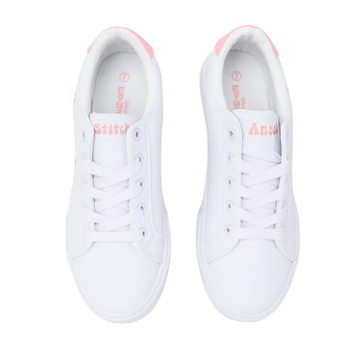 Stitch and Angel Womens Sneakers Low Top Lace Up2