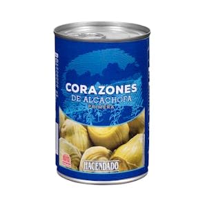 Corazones de alcachofas Hacendado Bote 390 g (240 g escurrido) Pack 2