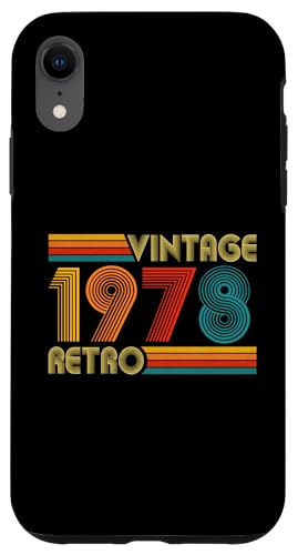 48�΂̒a���� 48�� �j�� ���� ���g�� ���B���e�[�W 1978 �X�}�z�P�[�X iPhone XR �p