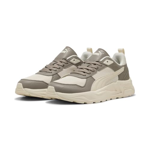 PUMA Erwachsene Trinity 2 Sneakers 44.5, Alpine Snow Mouse Gray White Beige – Ansicht 2