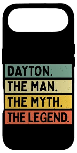 Dayton The Man The Myth The Legend�ʔ������O������p �X�}�z�P�[�X iPhone Air �p
