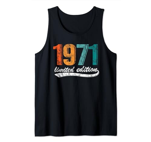 51 Compleanno Annata 1971 Edizione Limitata 51 Anni Canotta