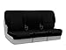 Coverking Custom Fit Front 40/20/40 Seat Cover for Select GMC Models - Alcantara (Black)