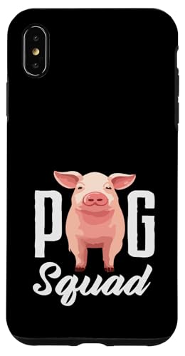 Pig Squad Team Crew Farmer Group �t�@�[���A�j�}���s���N �X�}�z�P�[�X iPhone XS Max �p