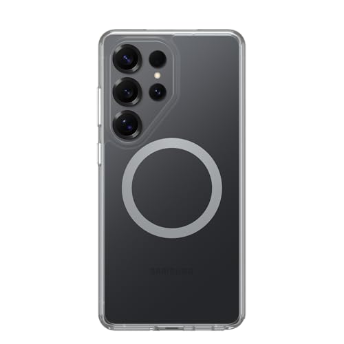 Image of OtterBox Samsung Galaxy S26 Ultra Symmetry Series Case - Clear, Thin, Phone Case for Samsung Galaxy, Built-in Fast Charge Magnets & Rasied Edges