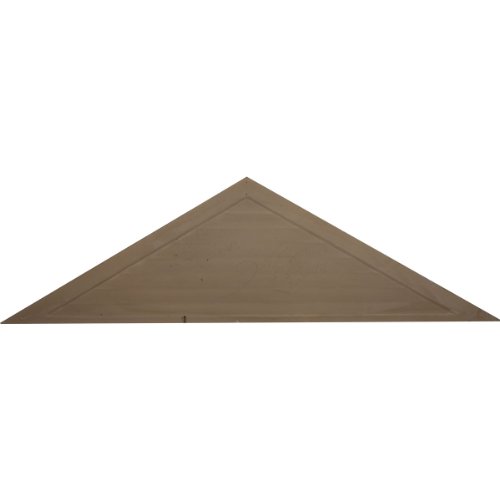 Ekena Millwork 72"W x 21"H x 2 1/4"P, Pitch 7/12 Triangle Gable Vent, Non-Functional by Ekena Millwork - Used condition - Image 4