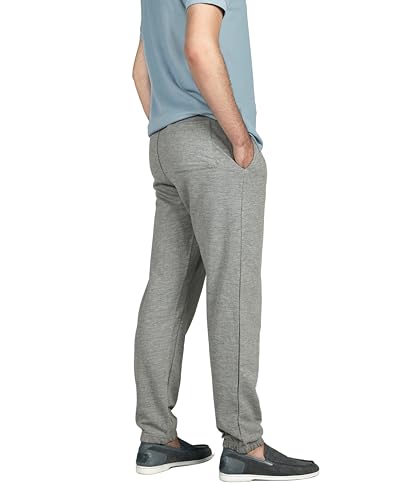 CUZO Men’s Cotton Joggers, Pique Stuff, 60% Cotton & 40% Polyester, Regular Fit Men Trouser, Moisture Wicking, 240 GSM2