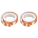 Mocturnity 2 x Schneckenschutz, Kupferband Schnecken für Garten, Hochpflanzen, Kupferband,...