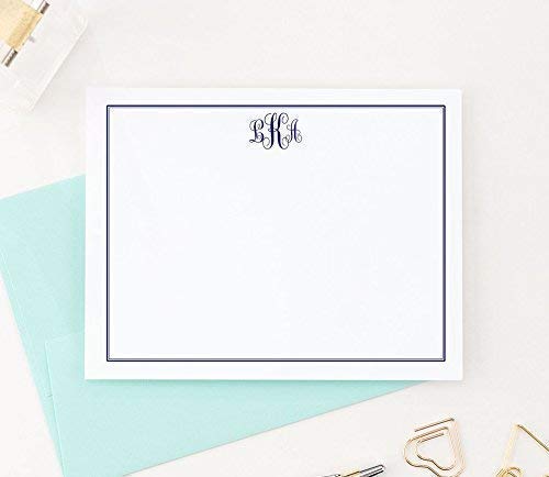 Monogrammed Stationary cards, Monogram 