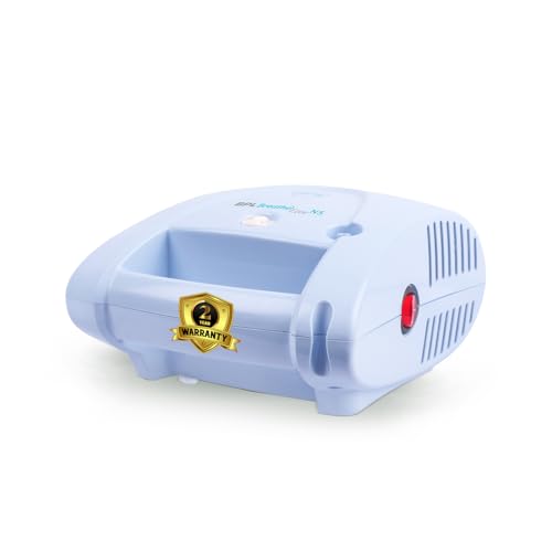 Image of BPL Medical Technologies Breathe Ezee Nebulizer Machine Kit For Child And Adult, Portable Nebulizer - White (N5)