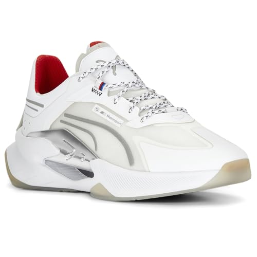 PUMA Mens BMW MMS Lgnd Lace Up Sneakers Shoes Casual - White2