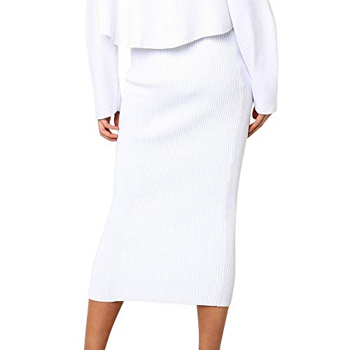 Hip Bodycon Sexy Falda de Mujer Falda Larga Recta Delgada Falda de Cintura Alta sólida Faldas Mujer Cuero Faldas Largas Danza