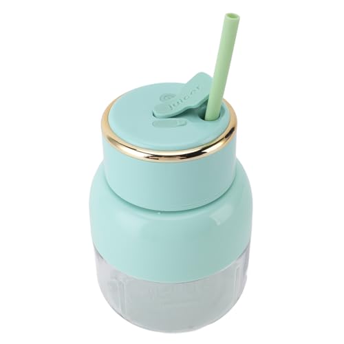 Naroote Licuadora, Licuadora Portatil Eléctrico Portátil de Jugo de Jugo Taza de Portátil Casa (GREEN)