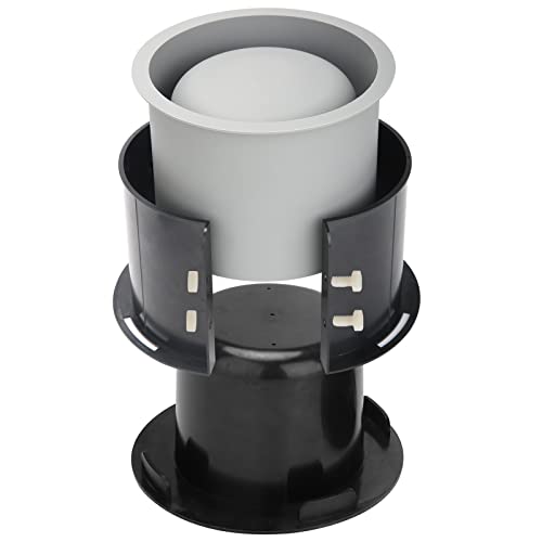 Osilifen Big Round Silicone Planter Mold, 7 Inch Large Round Concrete Molds for Cylinder Flower Pot Making, DIY Handcraft