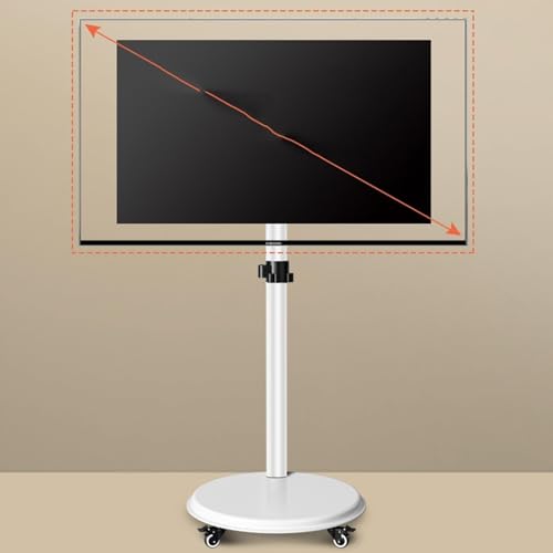 Soporte móvil para TV con ruedas, ajuste hasta 55'' miniatura 3