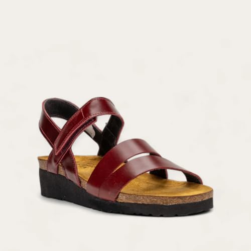 Image of NAOT Kayla Women's Sandals - Supportive 3-Strap Design with Backstrap, Cork & Latex Footbed - Arch Support - Travel-Friendly Comfortable Walking Sandals for All-Day Wear