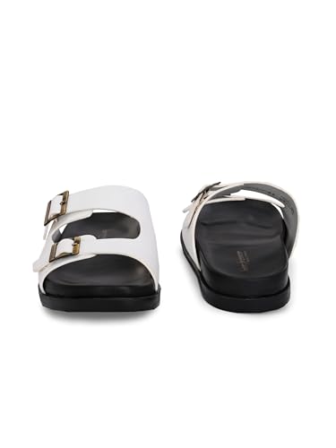 Image of San Frissco Men's Sandals with Open Toe Strap Slip On Chappal | Perfect Fit for Summer and Rainy Season Easy to Walk Slipper for Festive Occasion | Stylish Lightweight Trendy Floaters