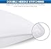 Utopia Bedding Bed Pillows for Sleeping (White), Queen Size Set of 4, Hotel Pillow, Cooling Pillows for Side, Back or Stomach Sleepers