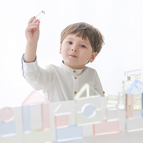 Amazon | Lumiere Cubes アクリル積み木 43ピース(日本製) ベルビー 